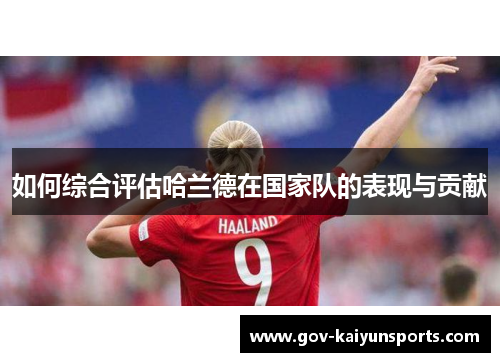 如何综合评估哈兰德在国家队的表现与贡献